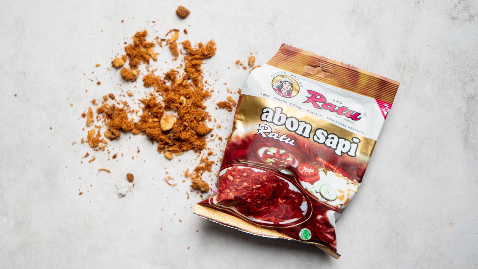 Abon Sapi Indonesian dried beef (gedroogd rundvlees), 100g